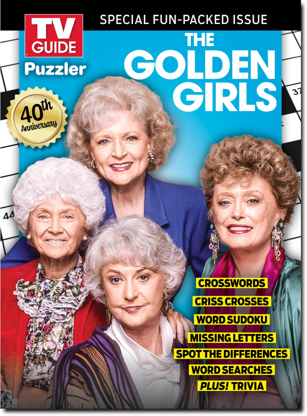 Golden Girls 40th Anniversary Puzzle Book Cover